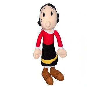 Popeye And Pals Olive Oyl Plush 17" Kelly Toys 2015 Classic Cartoon New With Tag